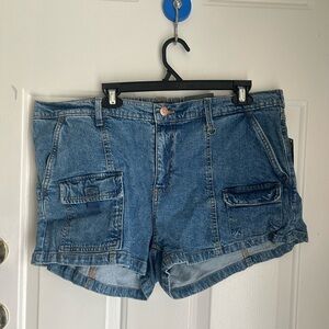 Denim Blue Women's Shorts